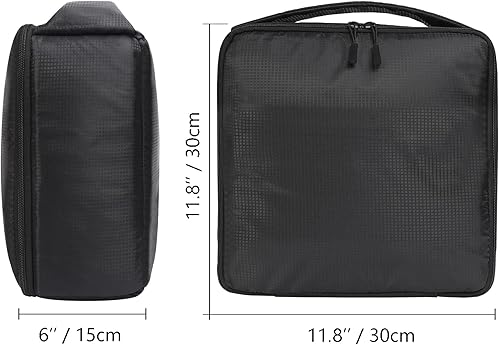 Miniatura 2 de Bolsa de inserción de cámara resistente al agua Estuche para cámara DSLR SLR Versión mejorada y estuche de transporte para almacenamiento de lentes