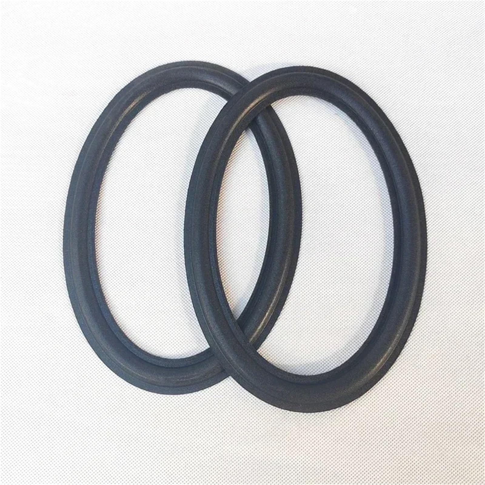 1 Uds 6x9 Pulgadas Espuma for Altavoz Envolvente for ma-rk Levinson Oval Woofer Piezas de reparación de Altavoces de Coche Accesorios de Altavoz Lado de Esponja(Schwarz)