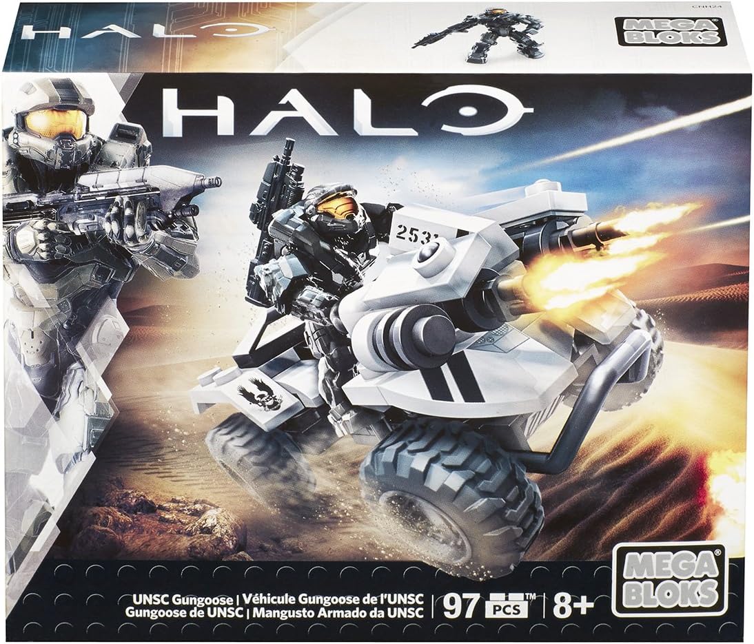Flash Sale Mega Bloks Halo UNSC Gungoose Limited Stock Mega Bloks Halo UNSC Gungoose