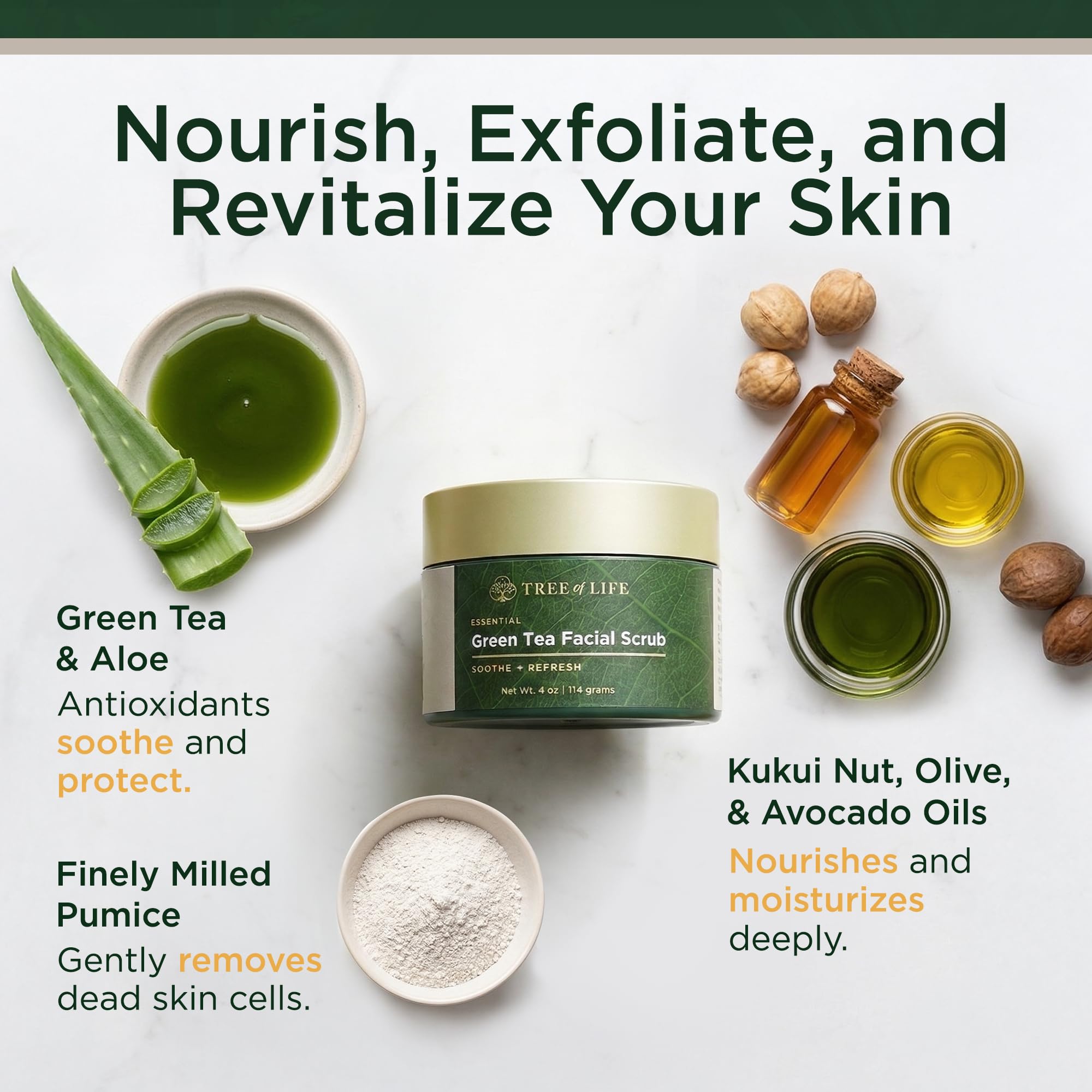 Flawless. Younger. Perfect. Esfoliante Scrub viso per viso e corpo Cleanser