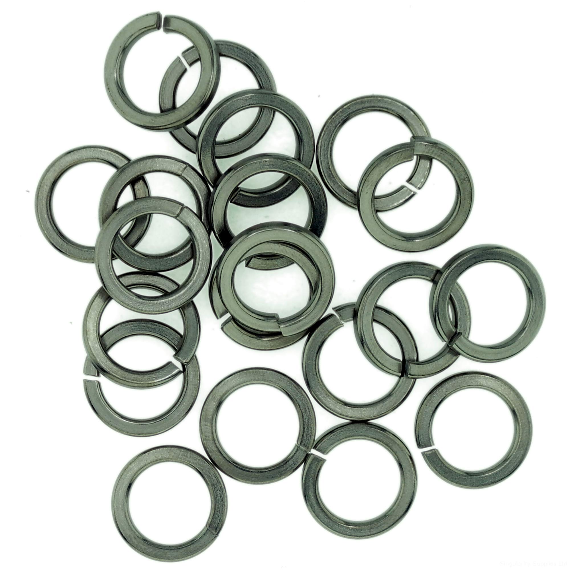 M16 (16mm) Square Spring Split Lock Washer - Stainless Steel (A2) (Pack of 20)