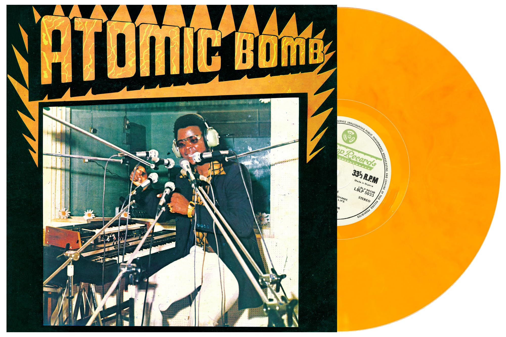 William Onyeabor Atomic Bomb LP New 680899503396