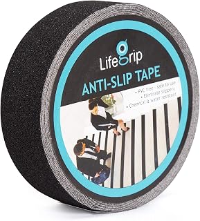 Anti Slip Traction Tape, 2 Inch x 30 Foot - Best Grip, Friction, Abrasive Adhesive for Stairs, Tread Step, Indoor, Outdoor (2" X 30')