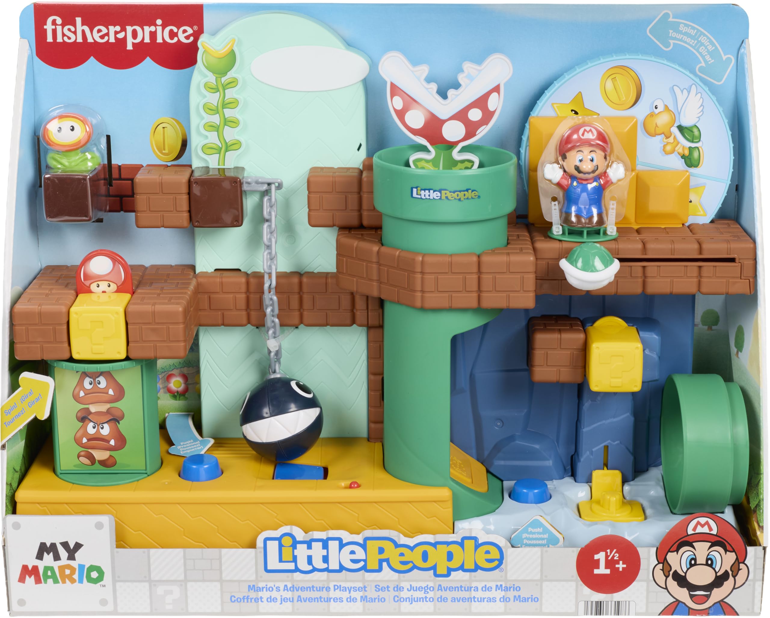 Amazon.co.jp: Fisher-Price リトルピープル幼児用おもちゃ マイマリオ