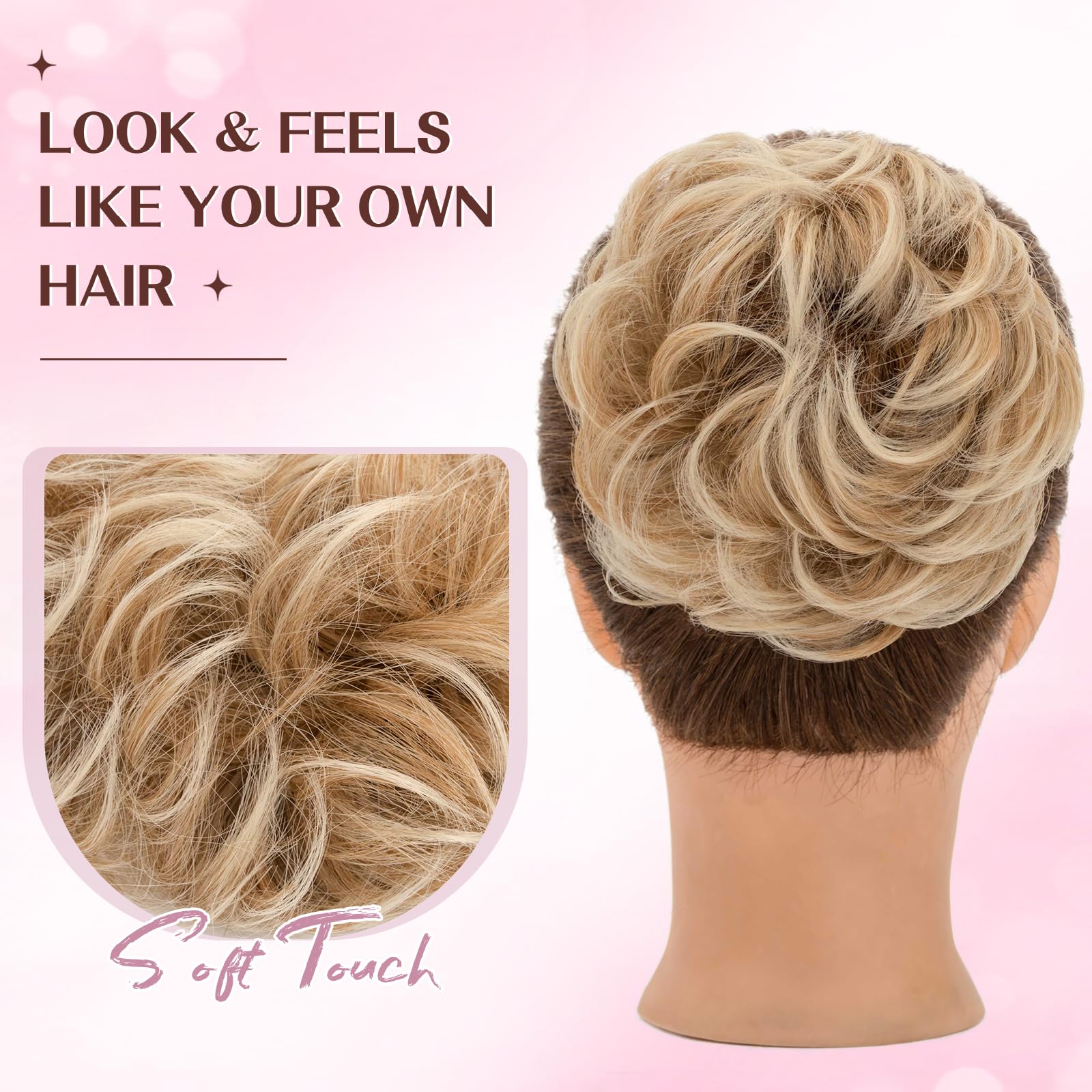 Messy Bun Hair Piece - Image 4
