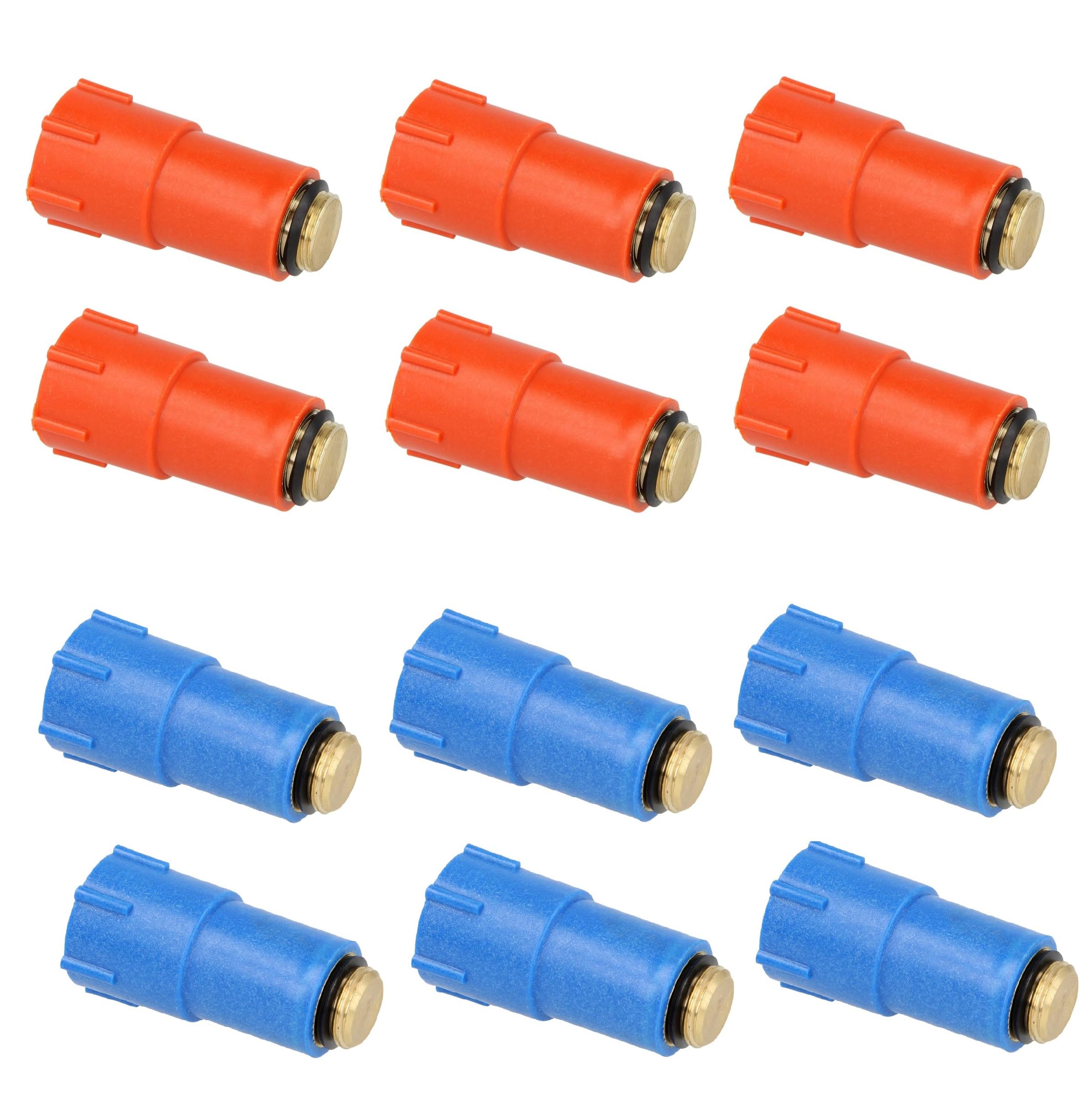 Bouwstop 1/2 inch set 6 stuks blindstoppen 1/2 inch