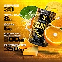 Vista 4 de HOSSTILE SILO [9] EAA + polvo de hidratación: aminoácidos esenciales con electrolitos, polvo de entrenamiento intra-EAA BCAA y recuperación después