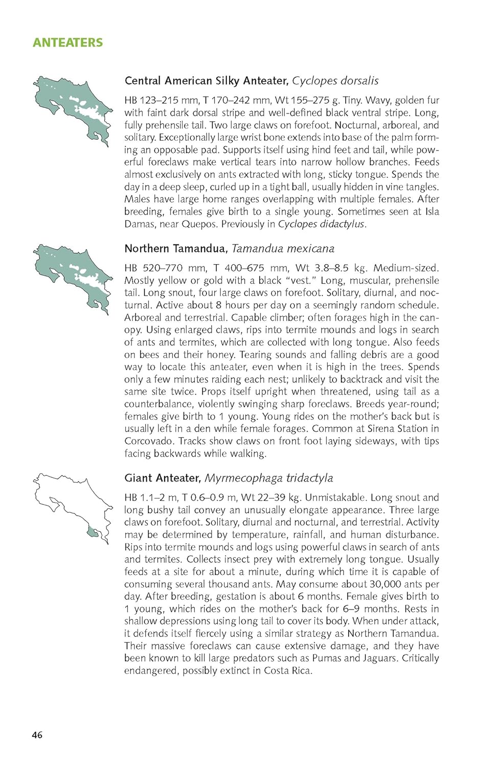Pocket Guide to the Mammals of Costa Rica (Zona Tropical Publications)      Paperback – November 15, 2022