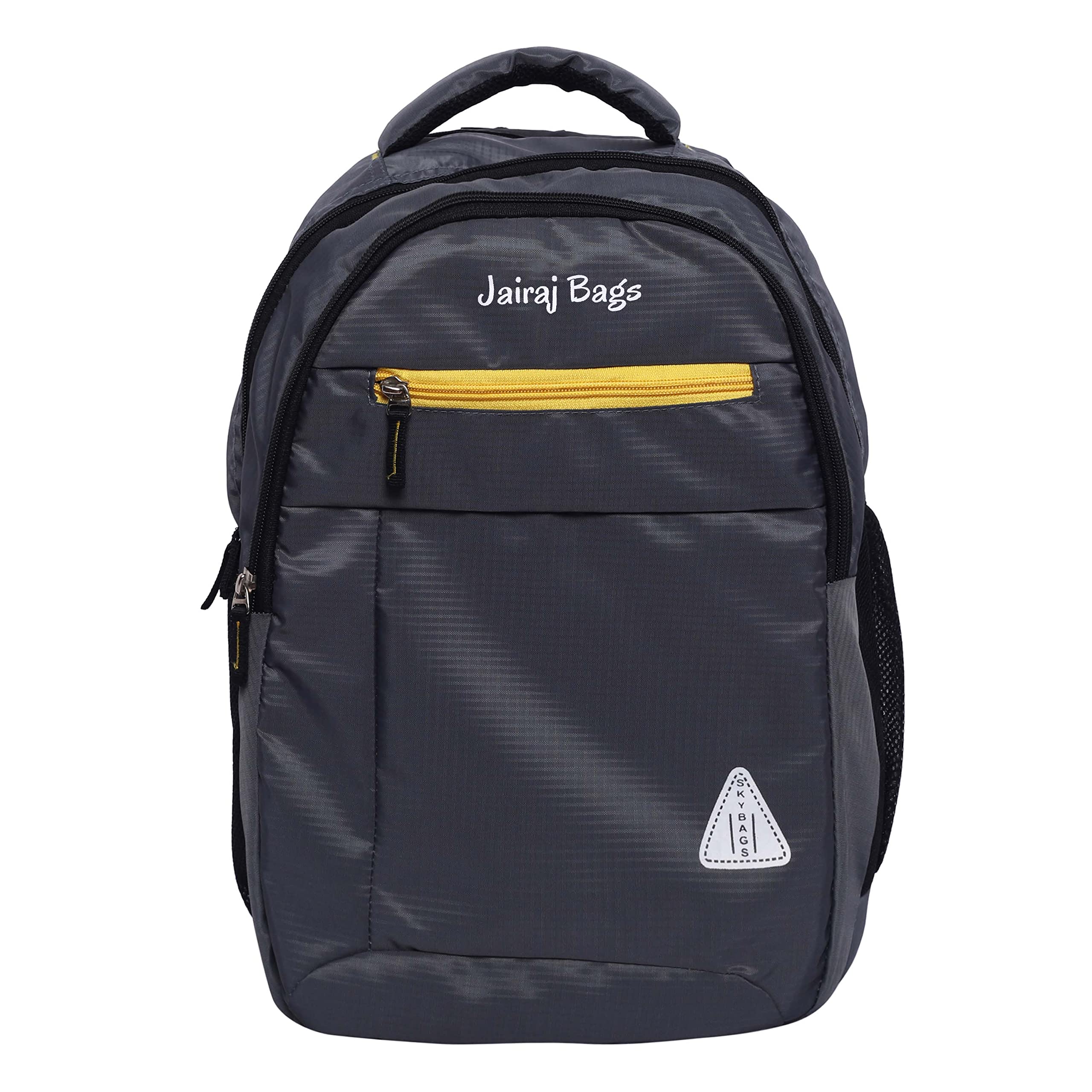 JAIRAJ OVERSEAS 40 L School Bags & College Backpack | Casual Bag with Laptop Compartment & Rain Cover (GREY) (020) (B0BHH75NT3) Amazon Price History, Amazon Price Tracker
