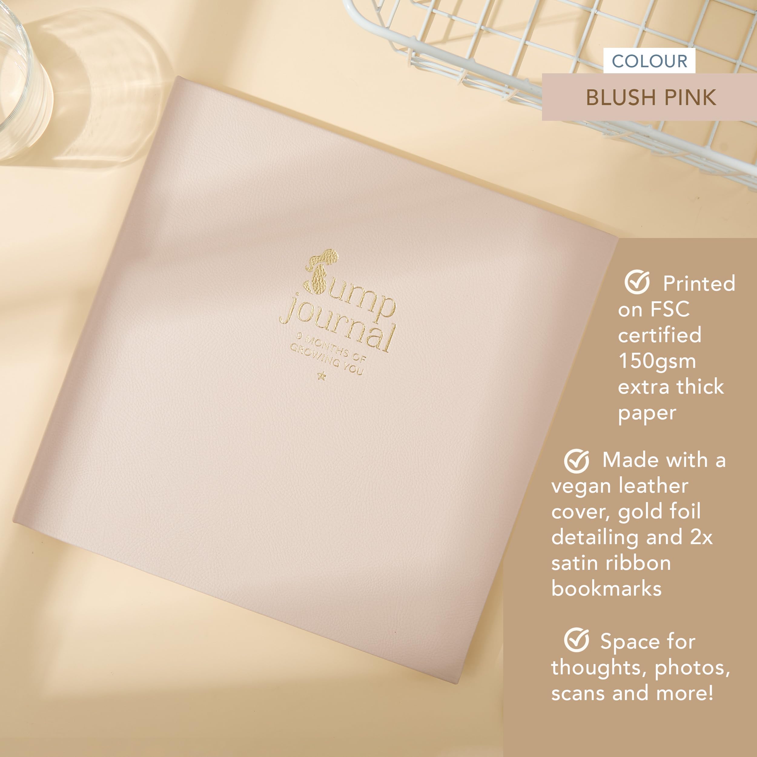 Pregnancy Journal, Mum to be Gifts, Pregnancy Diary to Record Memories, Photos, Special Moments and your Journey - Image 2