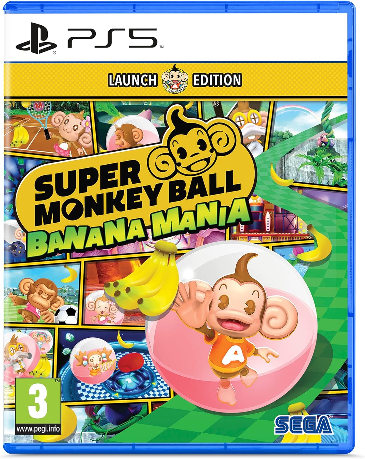 Super Monkey Ball Banana Mania: Launch Edition (PS5)