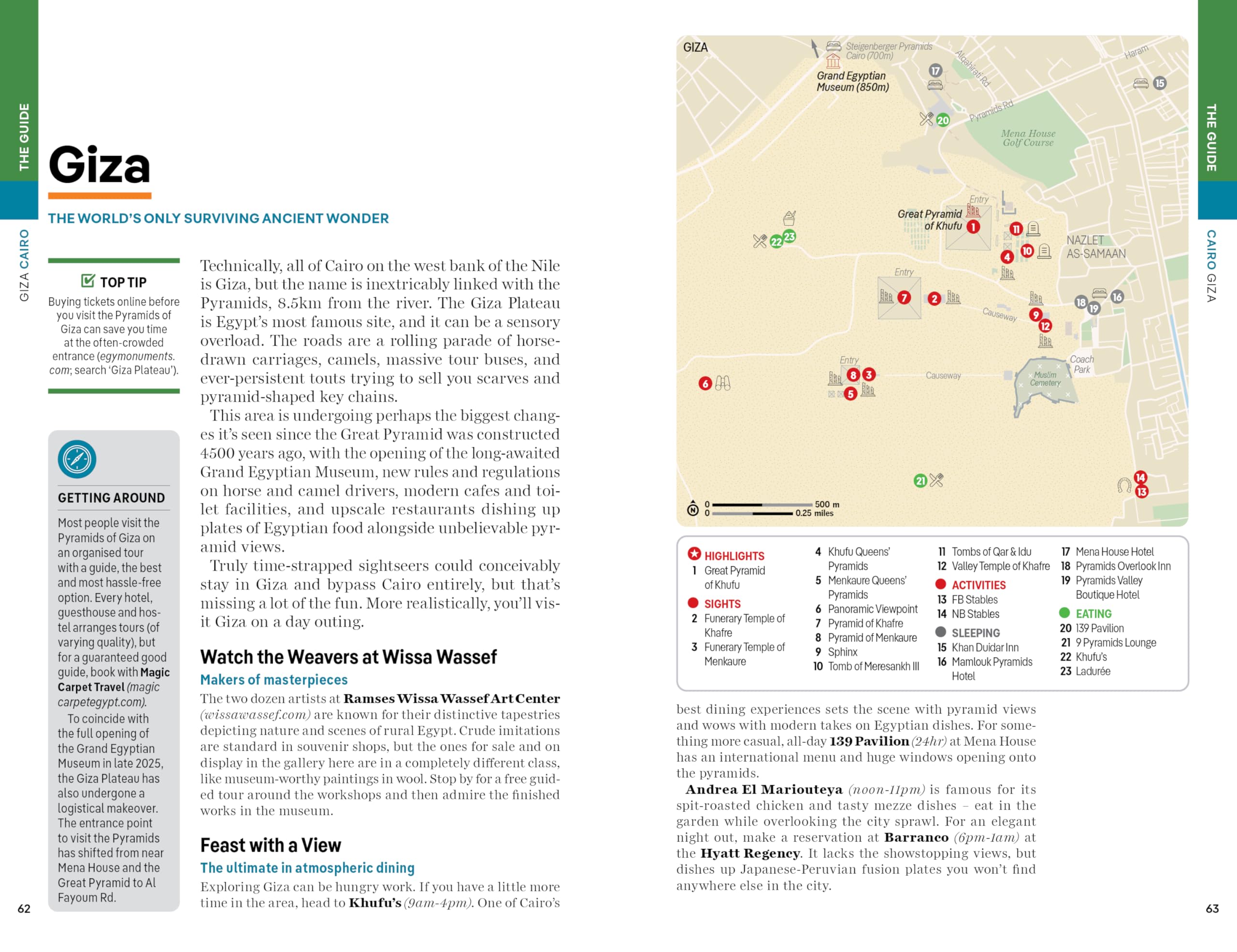 Egypt 16ed -anglais-: Plan the Trip of a Lifetime | Detailed Itineraries & Maps | Insider Tips | Covers Great Pyramid, Luxor, Siwa Oasis and more