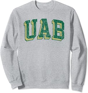 Alabama Birmingham Blazers Retro Arch Officially Licensed Sweatshirt, Small