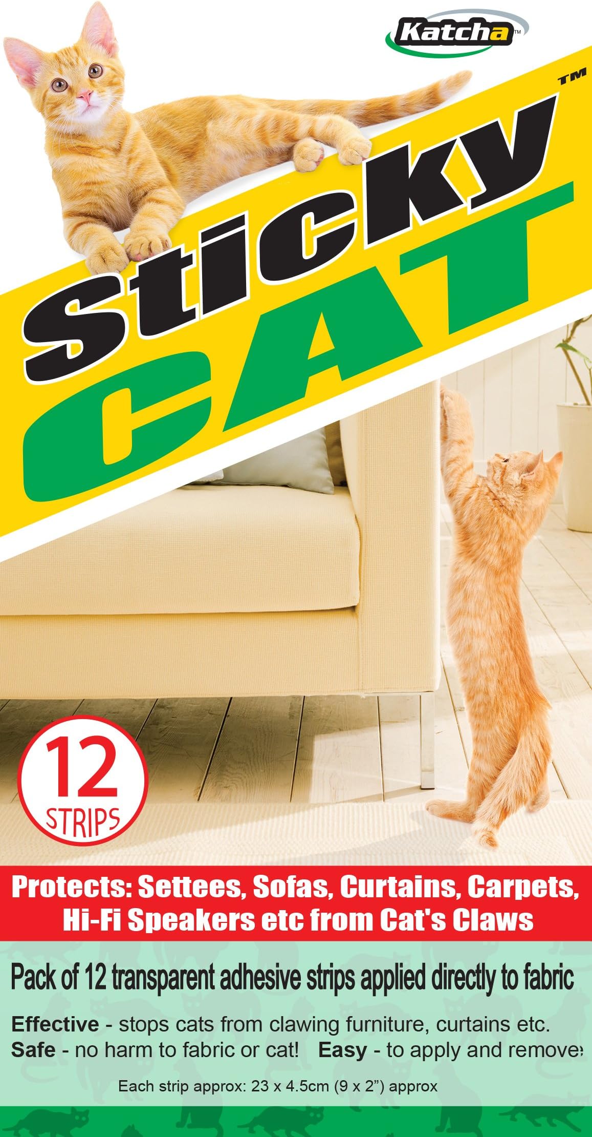 Sticky Cat Claws - Stop cats from clawing at your furniture!