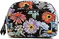 Vista 15 de Vera Bradley Bolso organizador de maquillaje cosmético mediano de algodón para mujer
