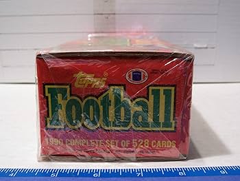 Amazon.com: 1990 TOPPS FOOTBALL FACTORY SEALED SET (528