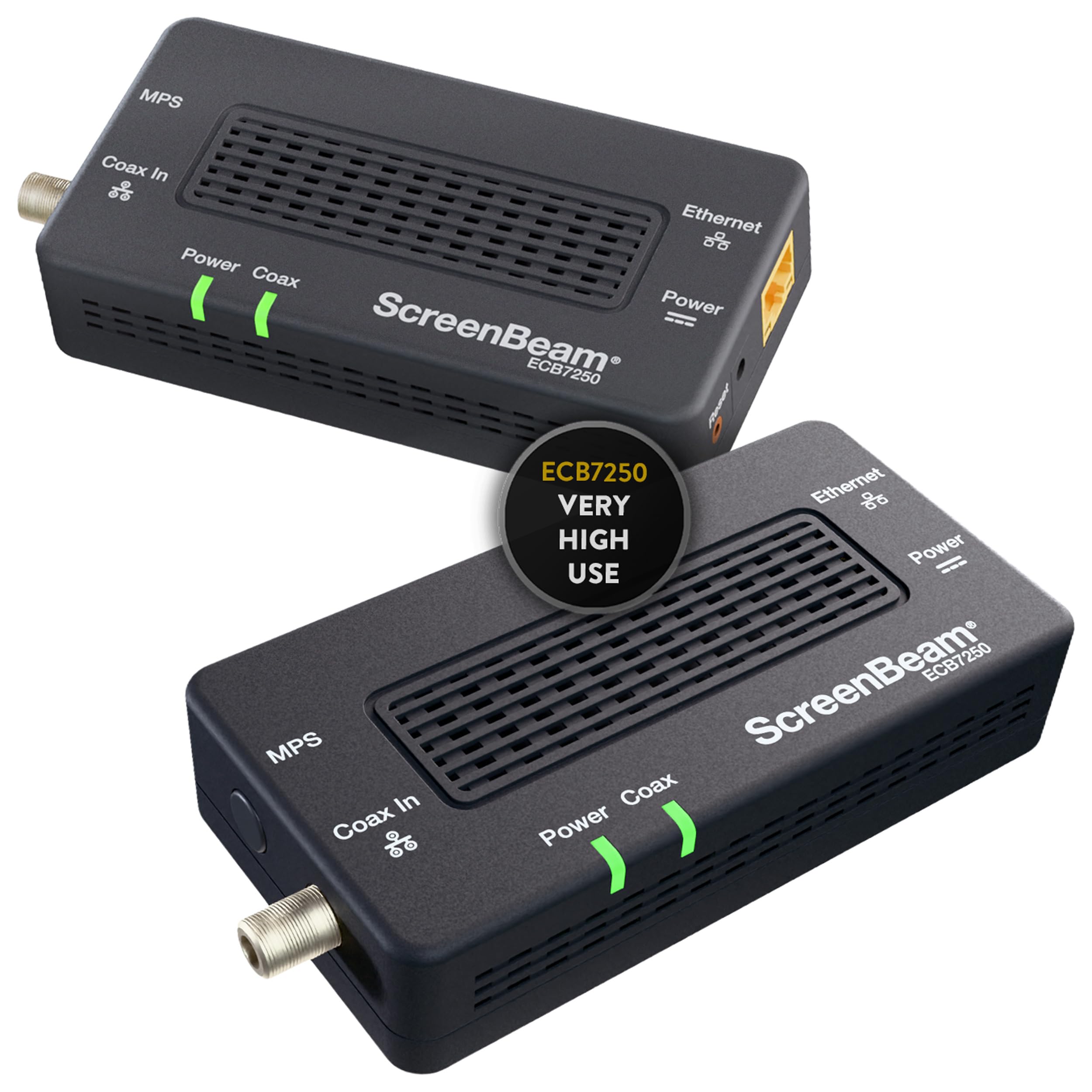 Photo 1 of ScreenBeam Bonded MoCA 2.5 Network Adapter for Highest Speed Internet, Ethernet Over Coax - Starter Kit (Model: ECB7250K02)1076254382
