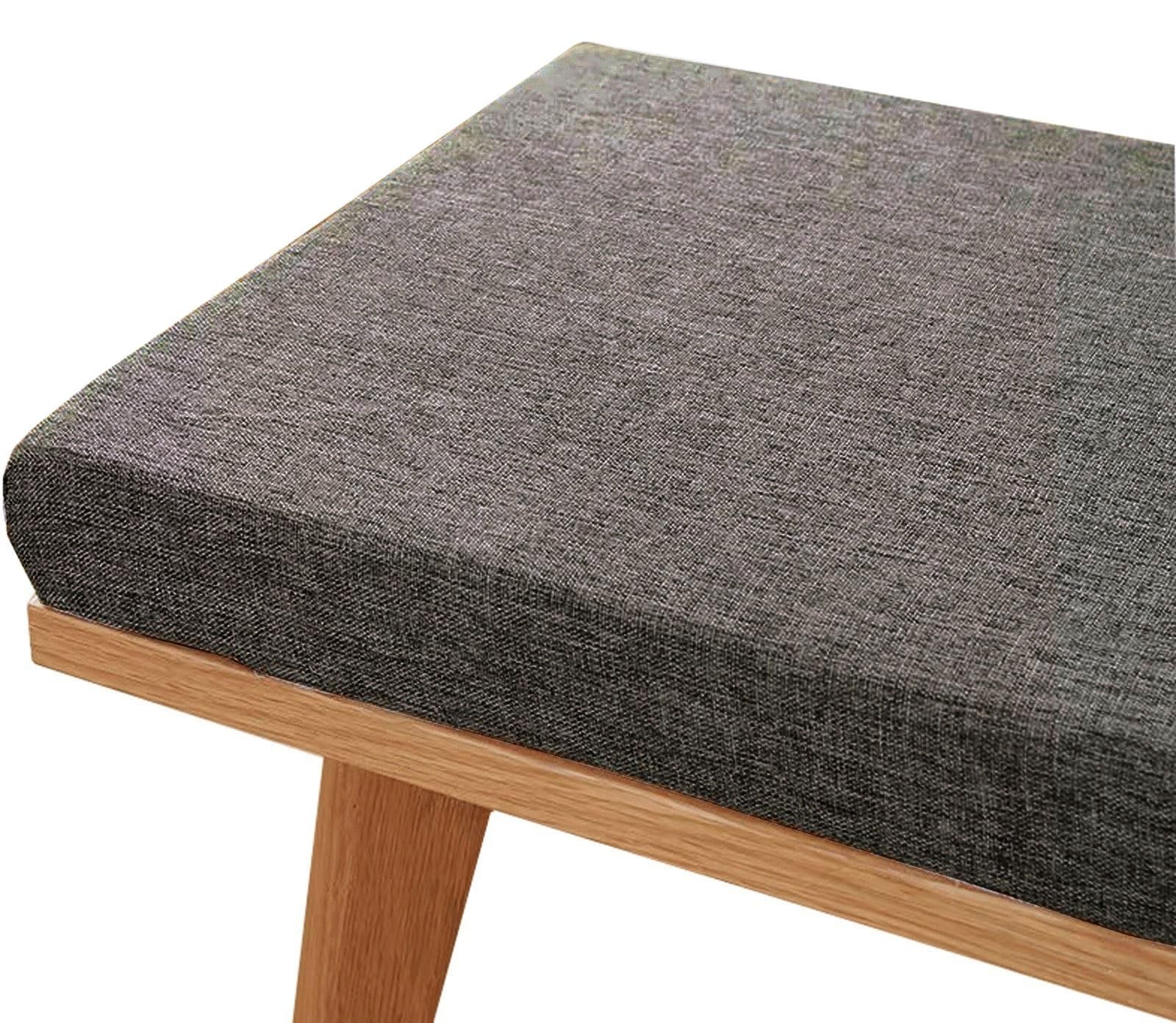 Coussin de banc intérieur et extérieur rectangulaire antidérapant