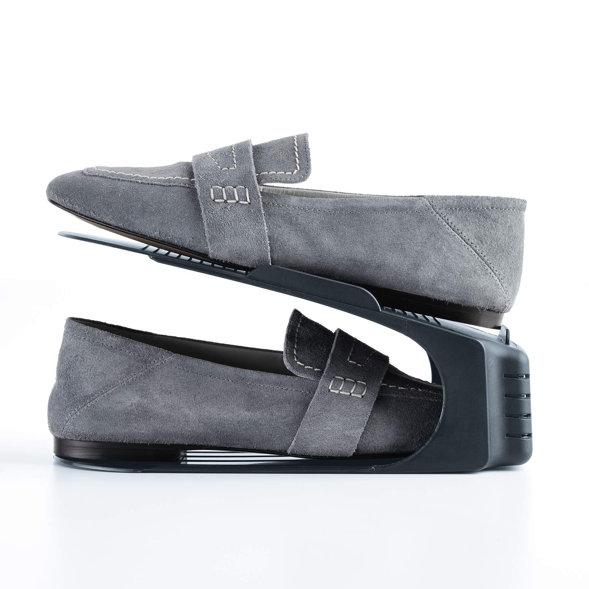 Rayen | Organizzatore di scarpe | 3 unità | Superficie antiscivolo | Misure: 25 x 6,5 x 26 x 13 x 10 cm