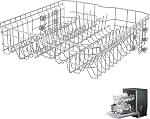 【2026】DD82-01074A Dishwasher Middle Dishrack (20″D20.9″W) Assembly - Fit For Samsung Dishwasher Parts DW80R5061/DW80R5060 Series