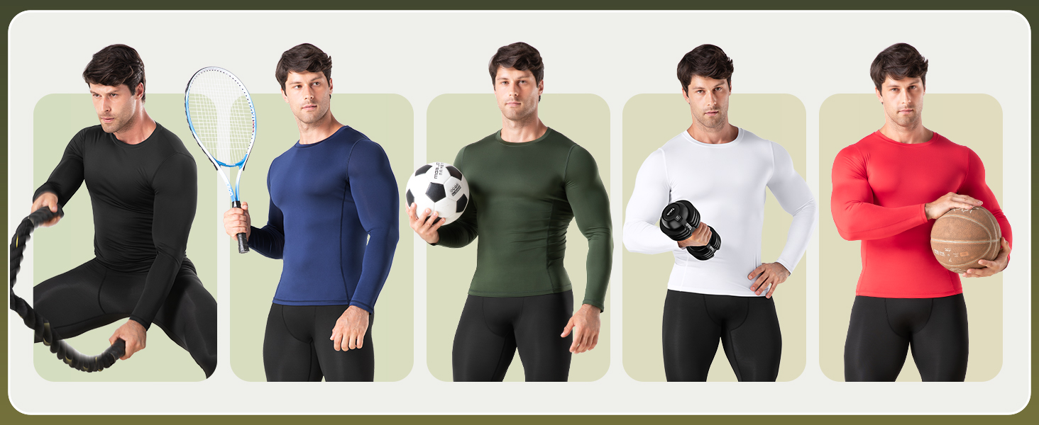 BIO GEAR FIT UNDERSHIRT Lサイズ 3枚セット Amazon.com: Niksa Compression Shirts Long : Clothing, Shoes & Jewelry