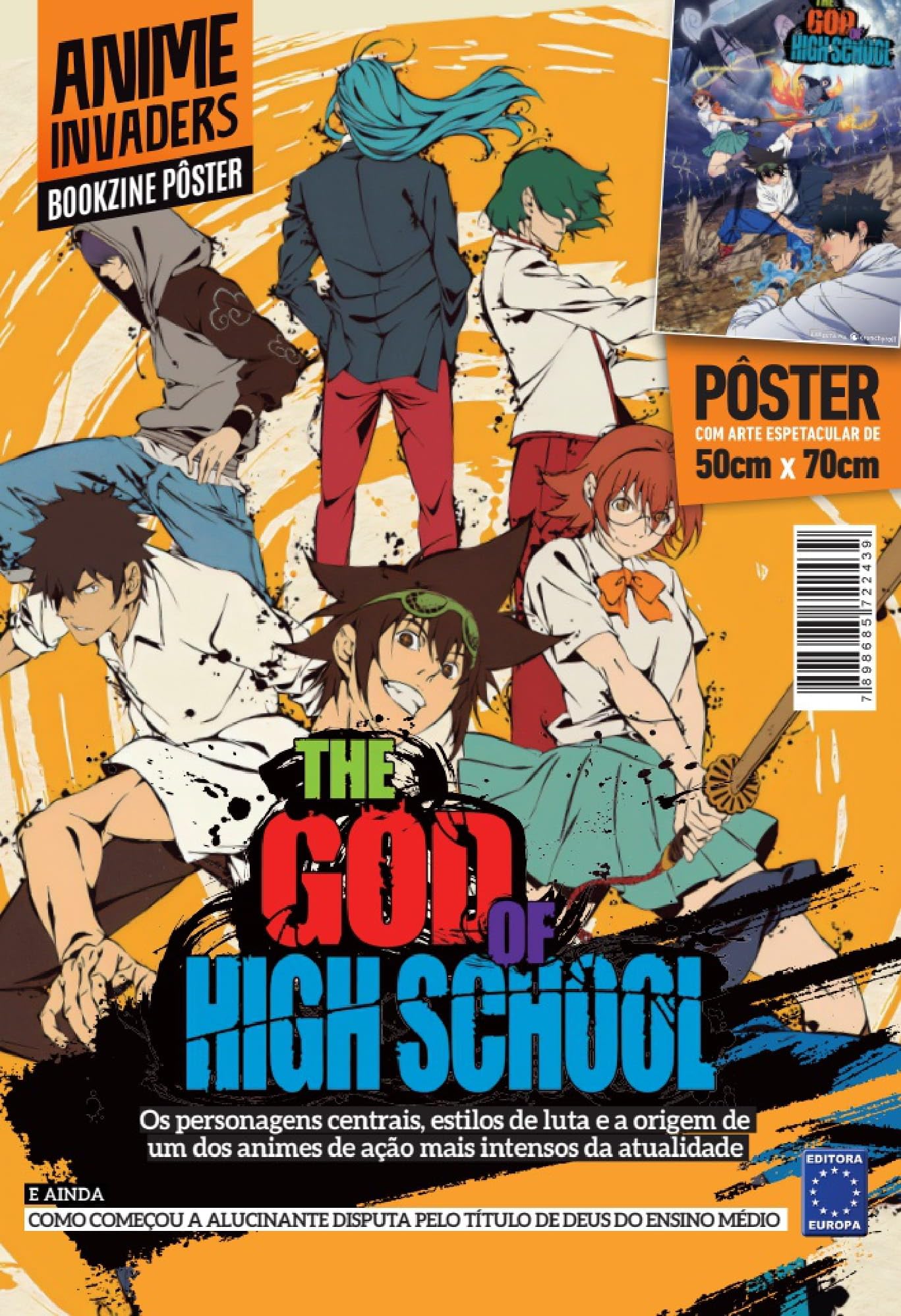 The God Of High School - Superpôster Anime Invaders | Amazon.com.br