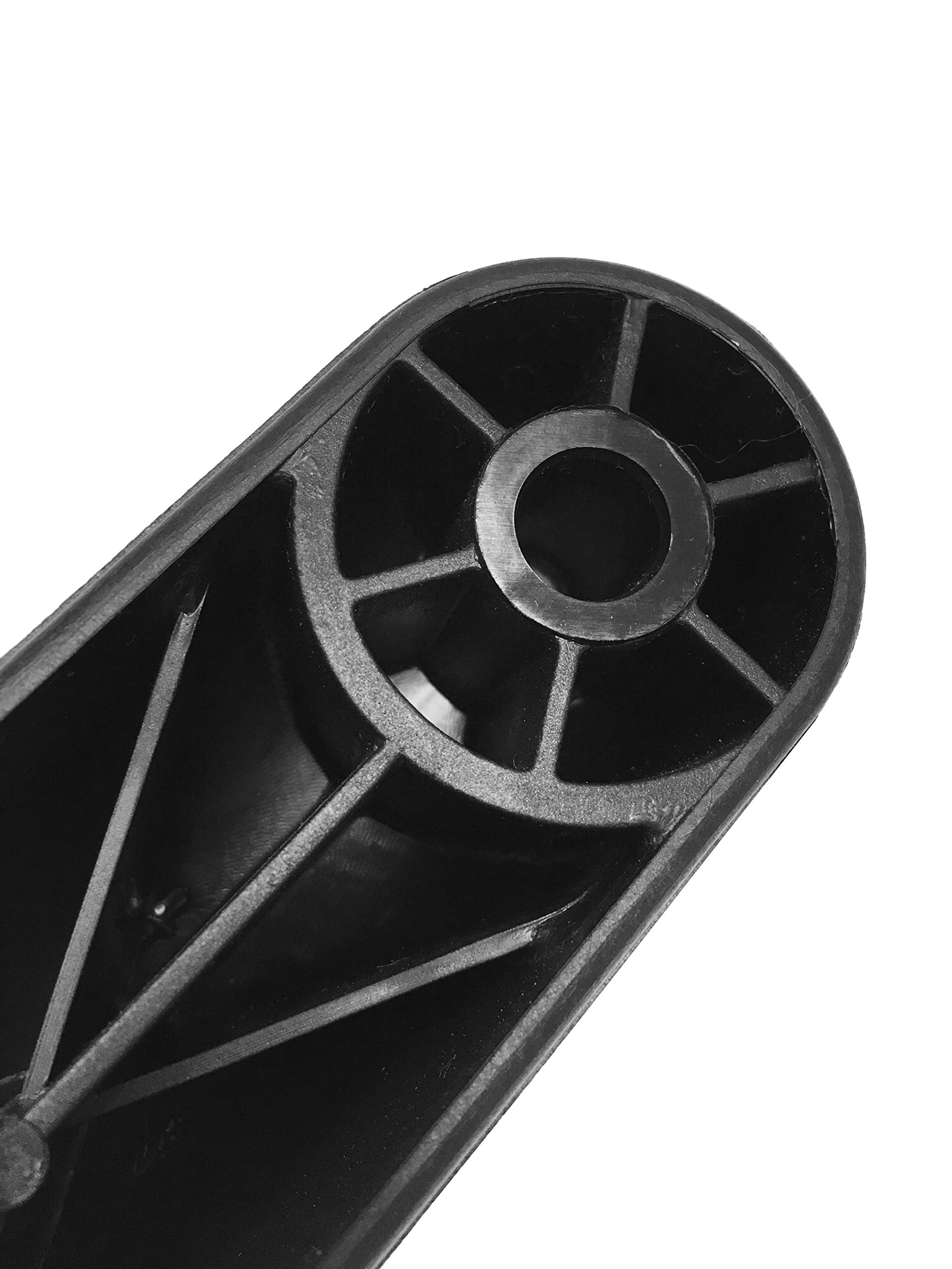 Silla de oficina de plástico de repuesto de 28 pulgadas o base de taburete con ruedas, fabricada en Estados Unidos 2