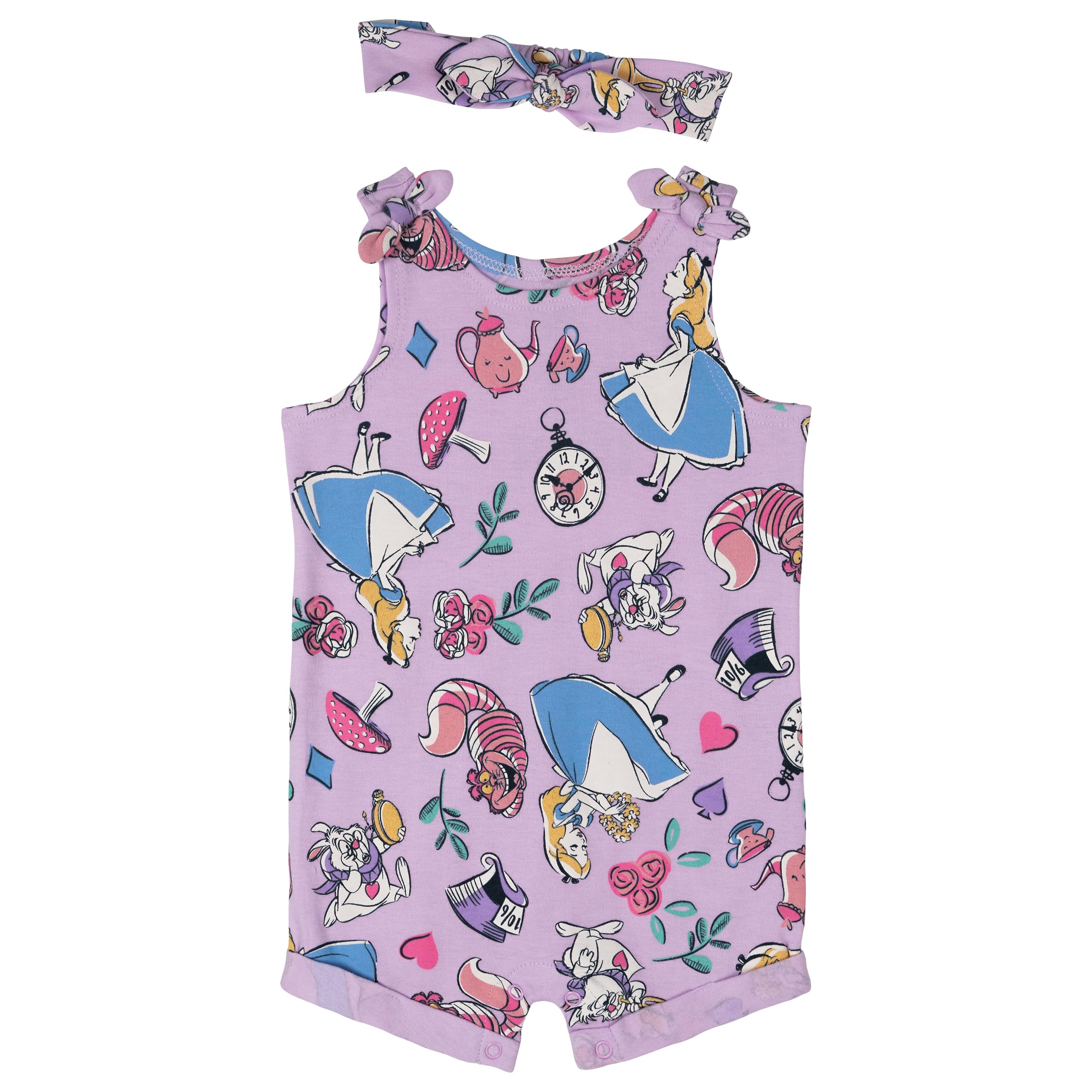 Disney Romper and Headband Outfit Set Newborn to Little Kid Sizes (Newborn - 5)