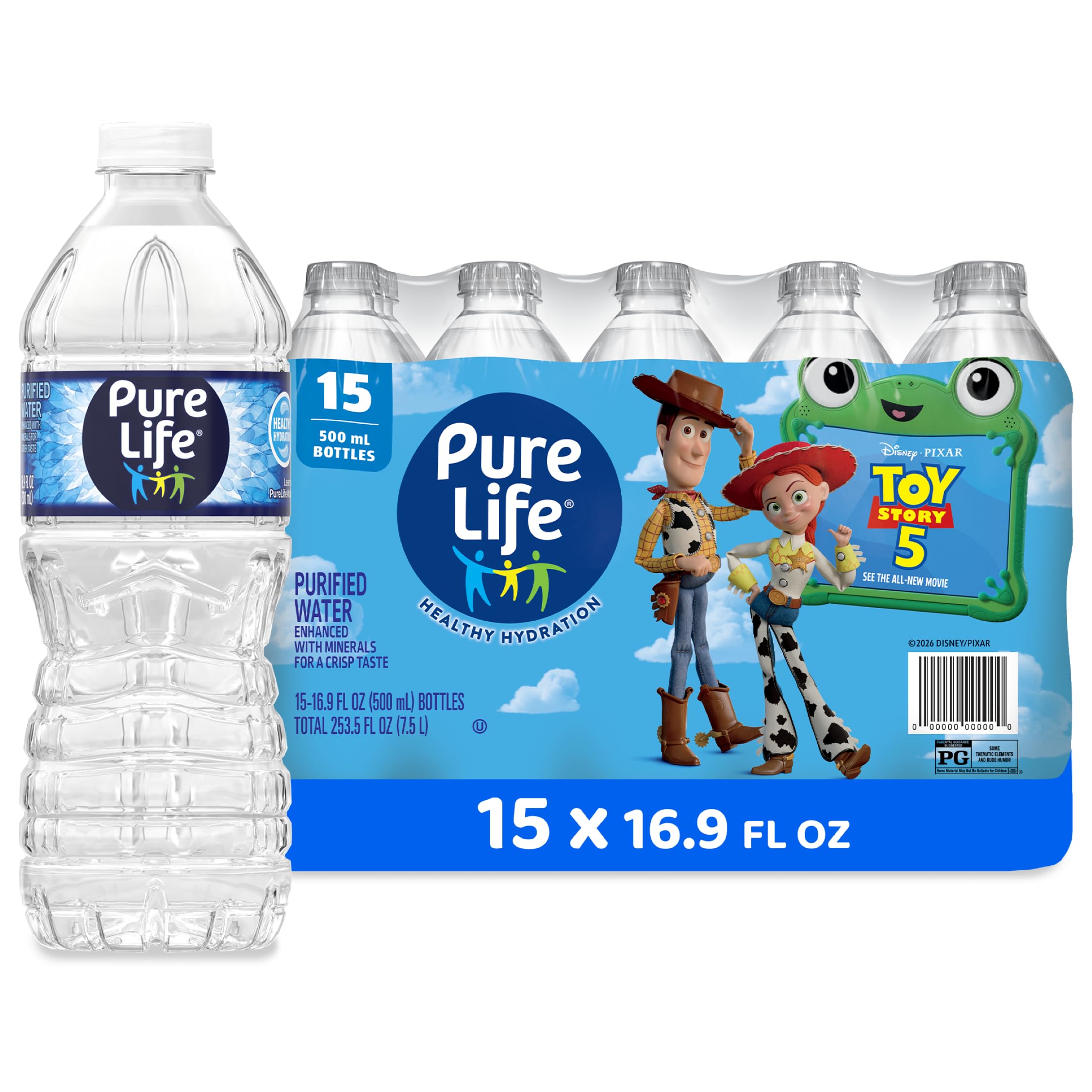 Amazon.com: Pure Life Purified Bottled Water, 15 Pack - Still