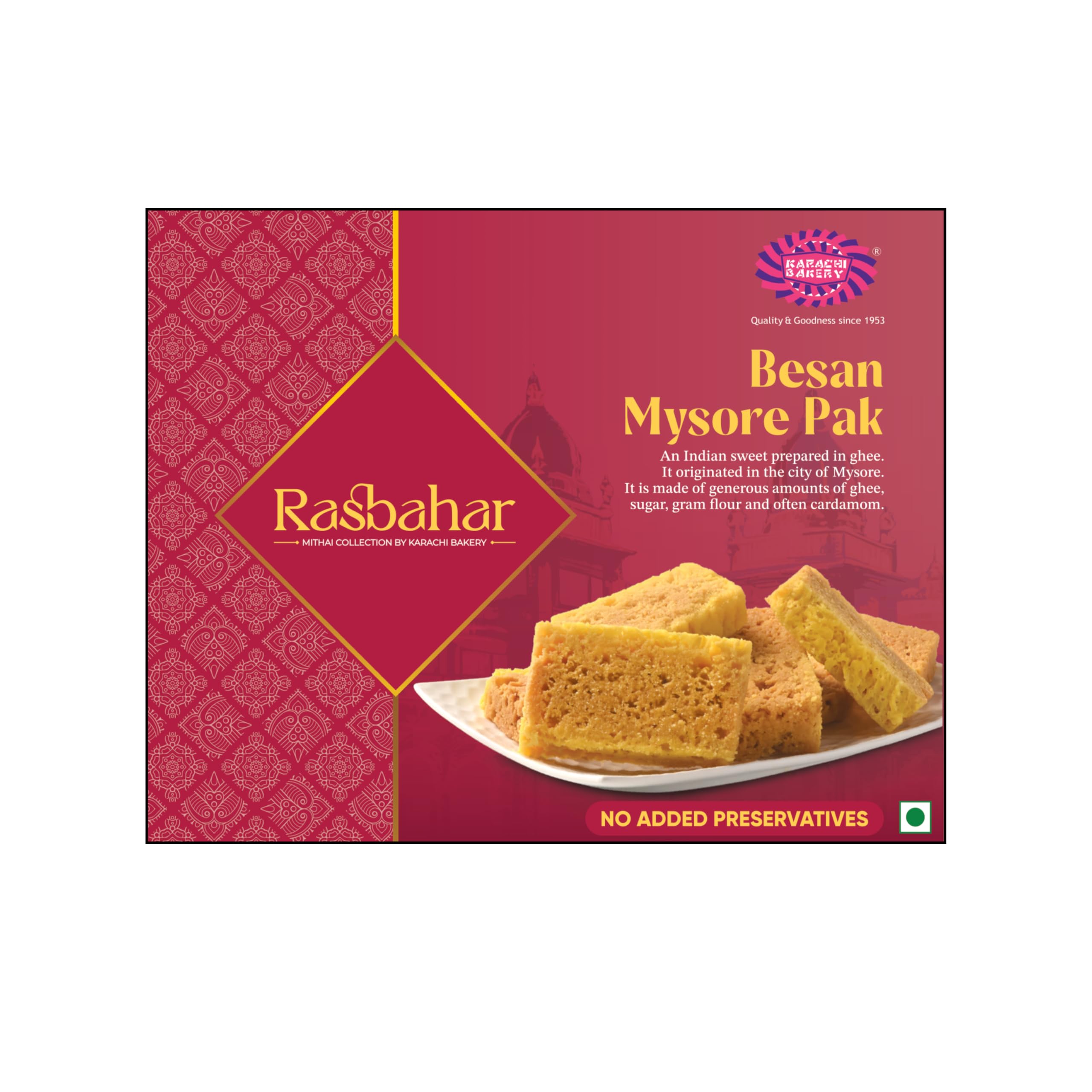 Karachi Bakery Besan Mysore Pak, 200g
