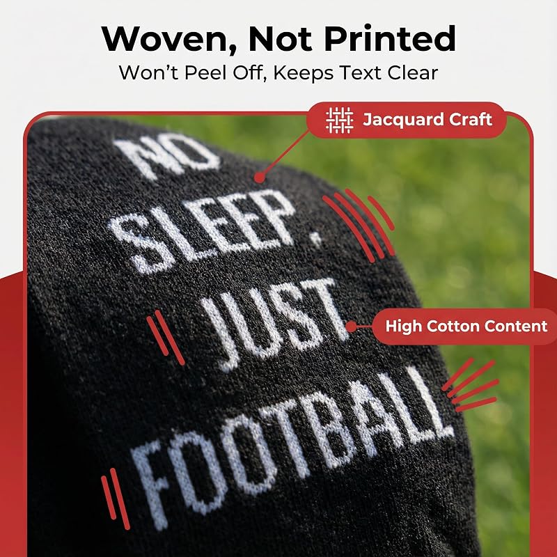 ZAOMENG Funny Soccer Socks – Casual footwear option