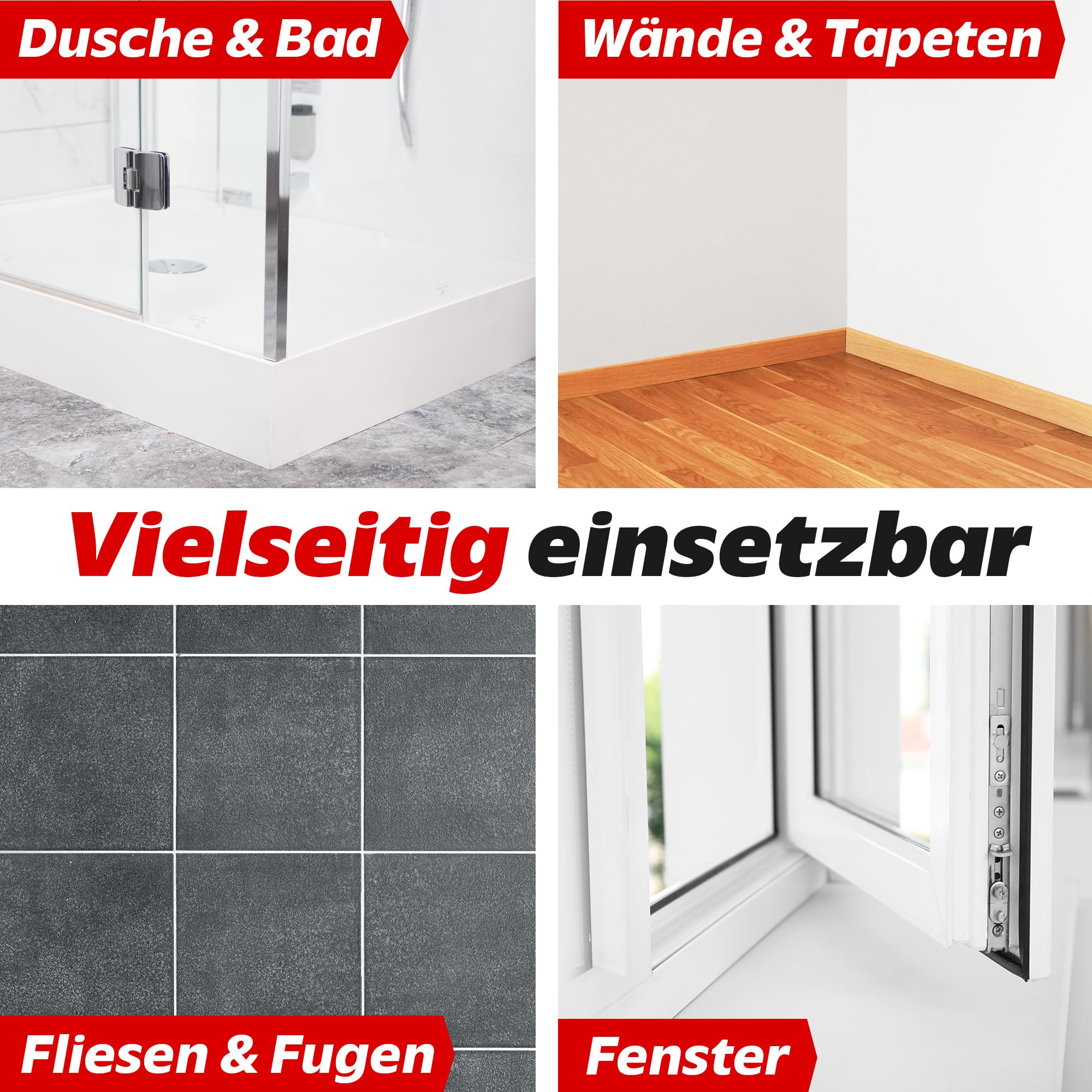 Prinox 4x Schimmelentferner + 1x Handschuhe