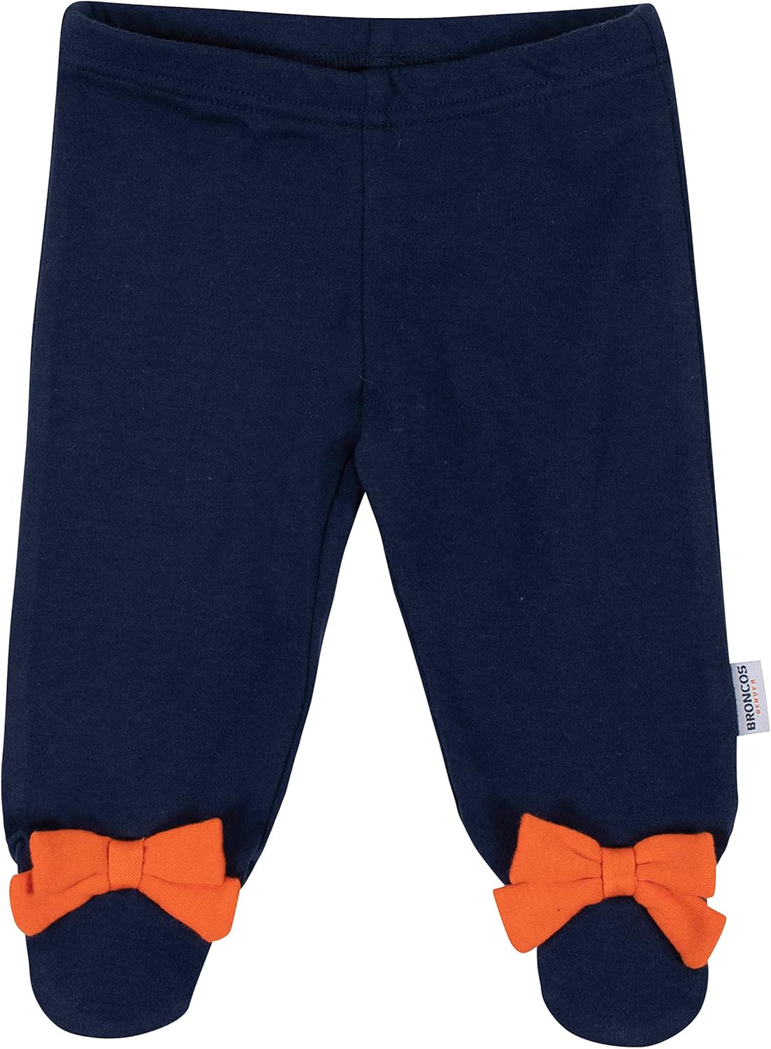 Gerber NFL baby girls 3 Pack Bodysuit Registry Gift Set Footed Pant and Cap - Image 3
