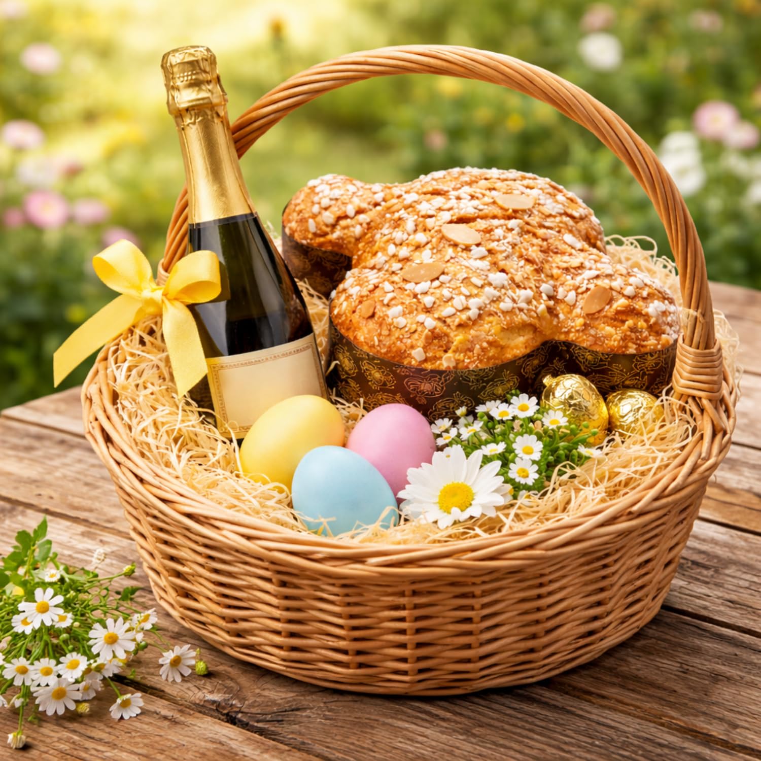 VIRSUS Trucioli Legno per Cesti 5kg, Paglia in Legno Naturale per Confezioni Natalizie, pasquali, Cesti Regalo, Imballo di Legno essiccata e depolverizzata da riempimento
