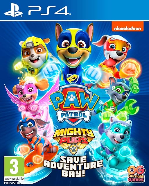 PAW Patrol Mighty Pups Save Adventure Bay! (PS4)