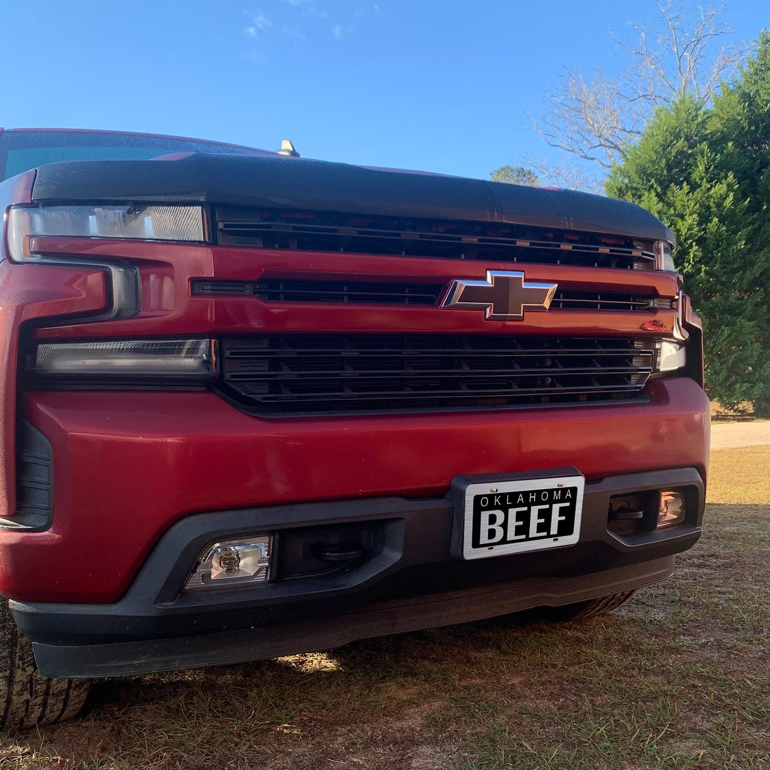 JASS GRAPHIX State Beef Pride Novelty License Plate Parent (Oklahoma)