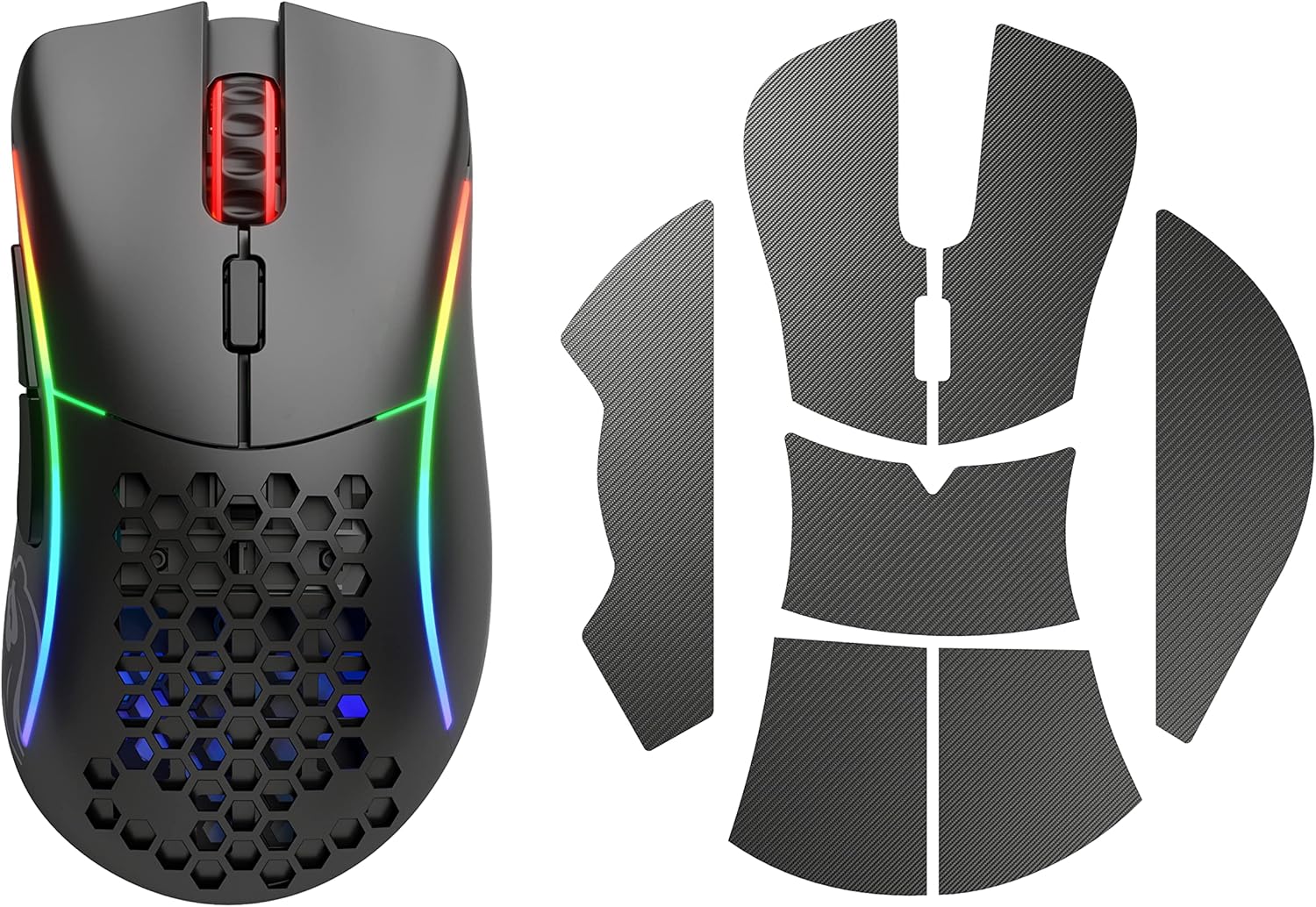 (Mouse + Grip Tape) Glorious Model D (Minus) Wireless