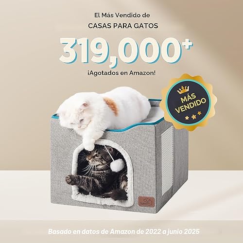 Bedsure Cat Beds for Indoor Cats — detail view