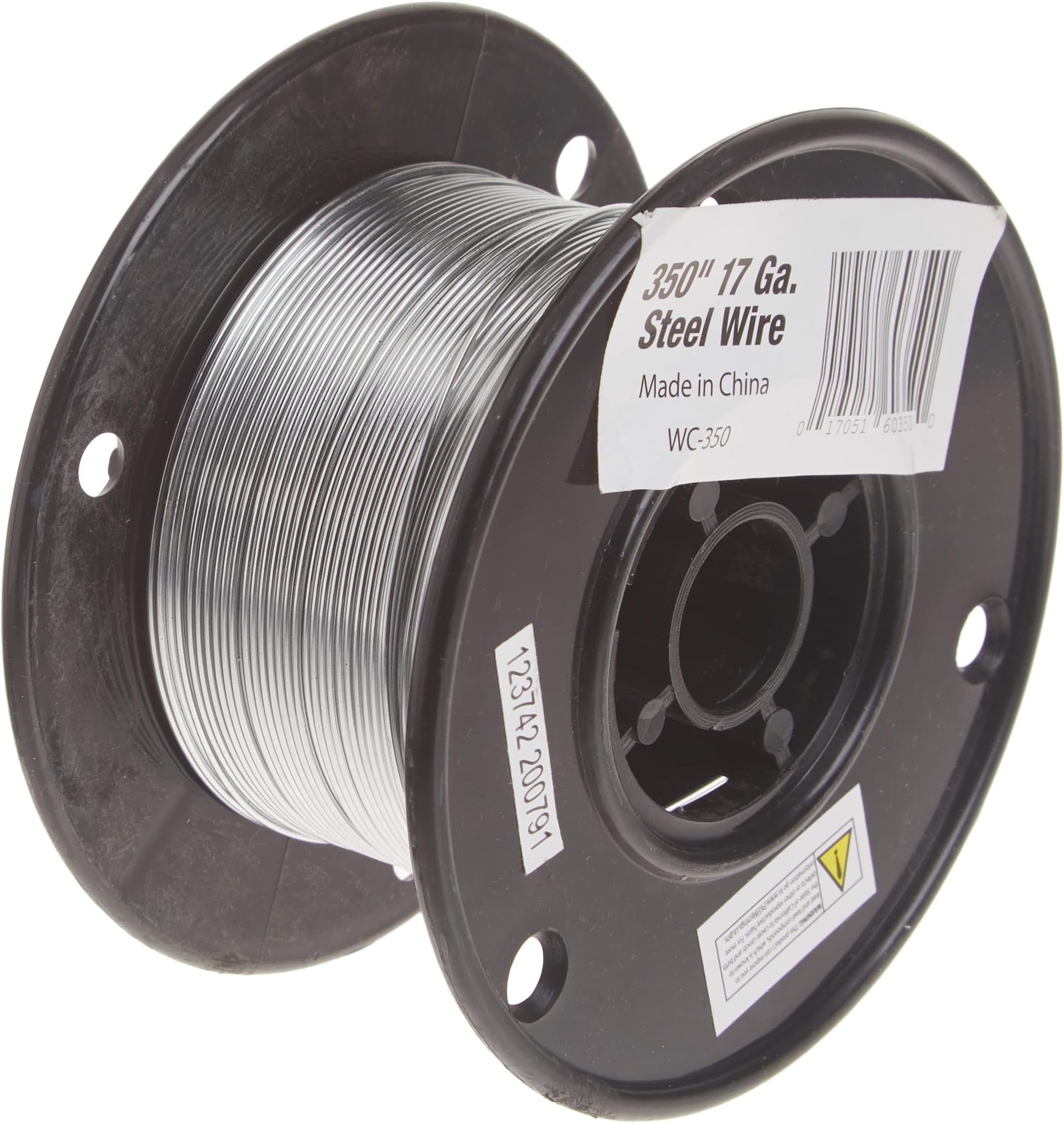 Fi-Shock 350-Feet, 17 Gauge Spool Galvanized Steel Wire, WC-350 (Pack of 8)