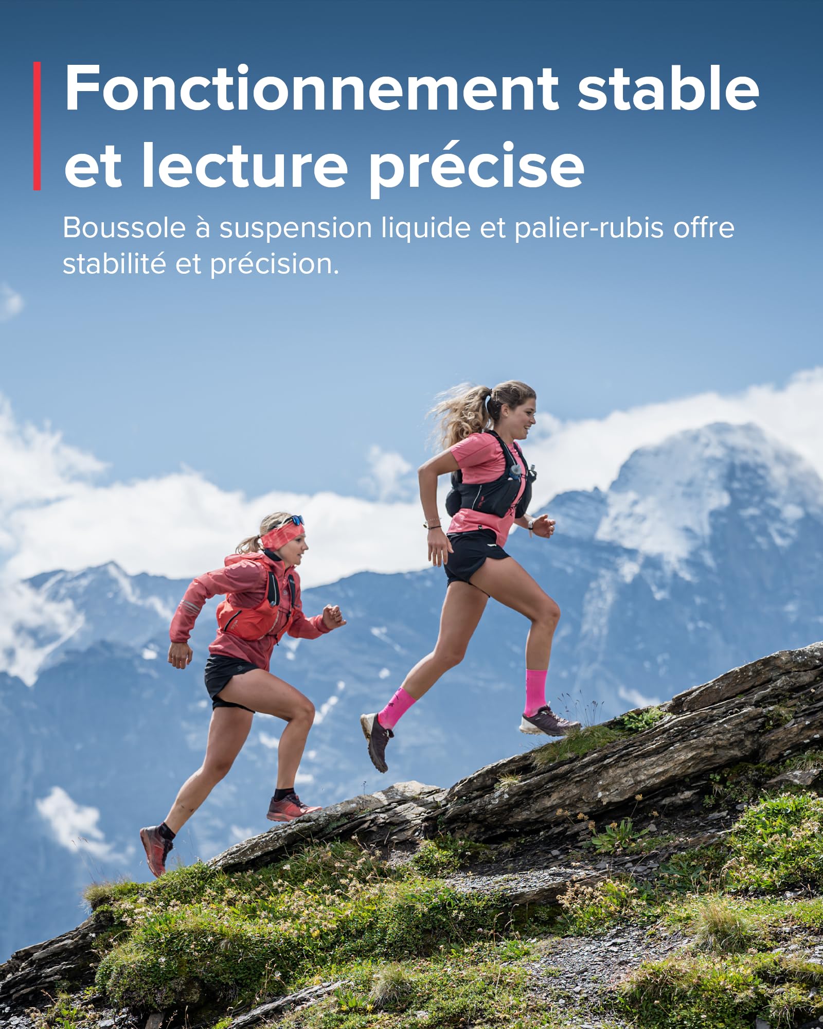 SUUNTO Clipper L/B Micro Boussole de Poche Portable à Suspension Liquide pour Randonnée Camping Hiking