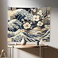 Vista 144 de Ambesonne Tapiz de isla tropical, olas del océano en la playa de Seychelles al atardecer horizonte, decoración de tela para colgar en la pared