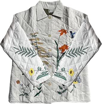 Patch Magic Wild Flower Themed Cotton Jacket | Soft Cotton Filled ...