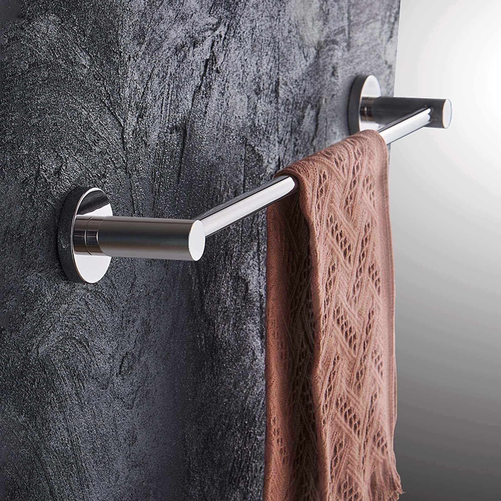 Porte-serviettes cuisine et bain 100 cm pour faire sécher les grands draps