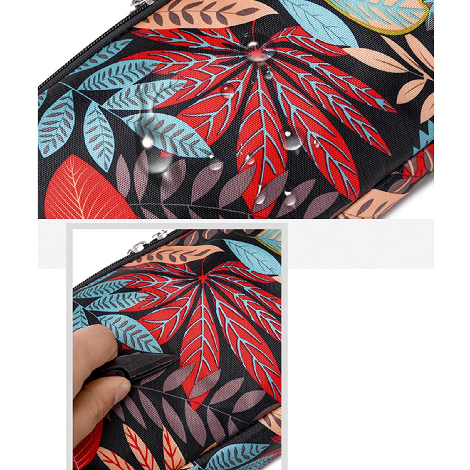Mat Bolsa de Almacenamiento Portátil con Correa Ajustable y Cierre de Cremallera Flexible Mochila Lavable de Textil Oxford Funda Protectora para