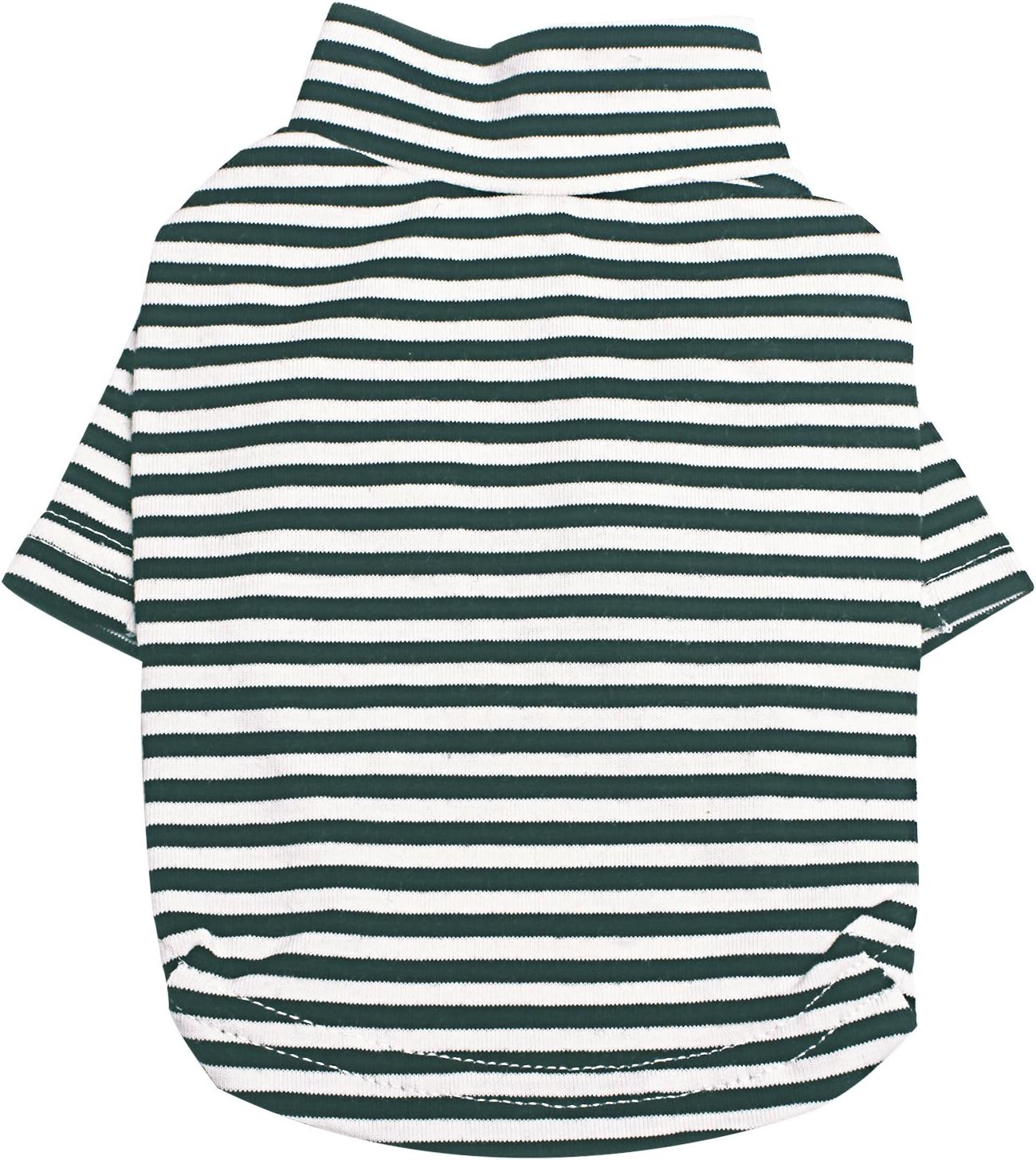 TONY HOBY Pet Dog Shirts Striped Dog T-Shirts Cotton Made Puppy Clothes for Small Medium Large Dogs
