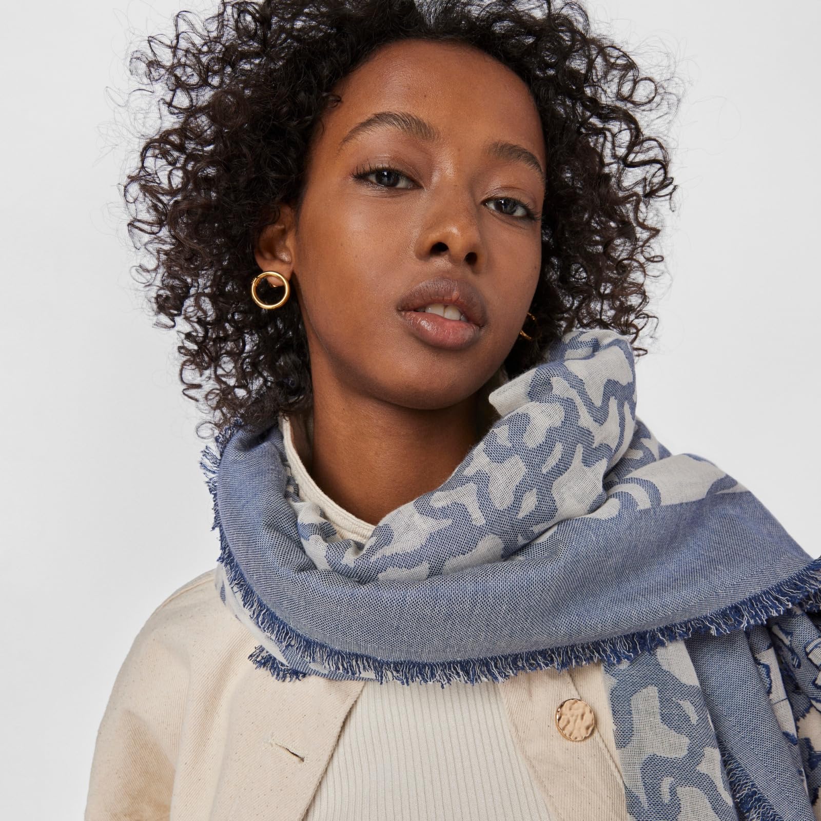 TOUS Foulard Kaos en color jeans
