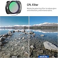 Vista 4 de NEEWER HD CPL ND16 ND64 ND256 Kit de Filtros Compatible con DJI OSMO Pocket 3 Creator Combo Accesorios Cámara de Acción Magnética Filtro de Densidad