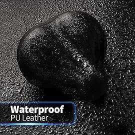 Xmifer Noseless Oversized Bike Seat, Comfortable Bike Seat - Waterproof Leather Bicycle Seat with Extra Padded Memory Foam - Bicycle Seat for Men/Women (Black)