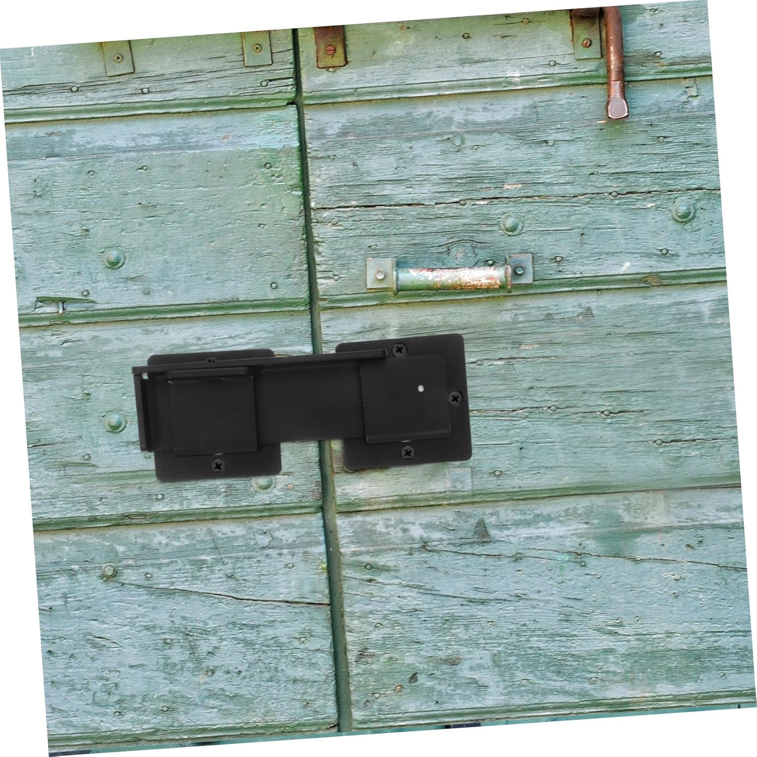 Adjustable Heavy Duty Flip Gate Latch Padlock Hole Sliding Swing Door Lock for Yard Barn