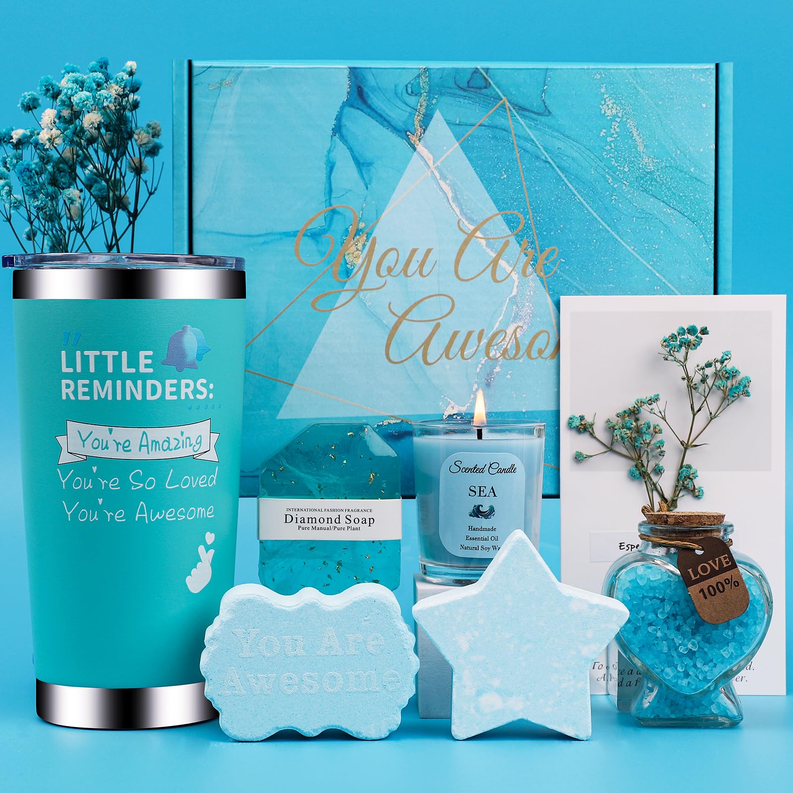 Valentines Day Gifts For Women 17-Piece Bath And Body Gift Set For Mom - Luxury Spa Gift Basket, Pampering Bath Set | Mothers Day, Birthday Gifts, Christmas Perfect Holiday Gift - View #8